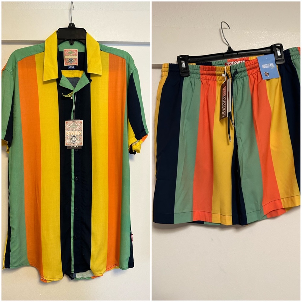 COPY - RSVLTS shirt and shorts SET